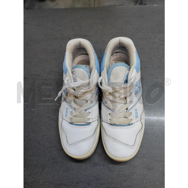 SCARPE NEW BALANCE 550 BIANCO CELESTE | Mercatino dell'Usato Acerra 1
