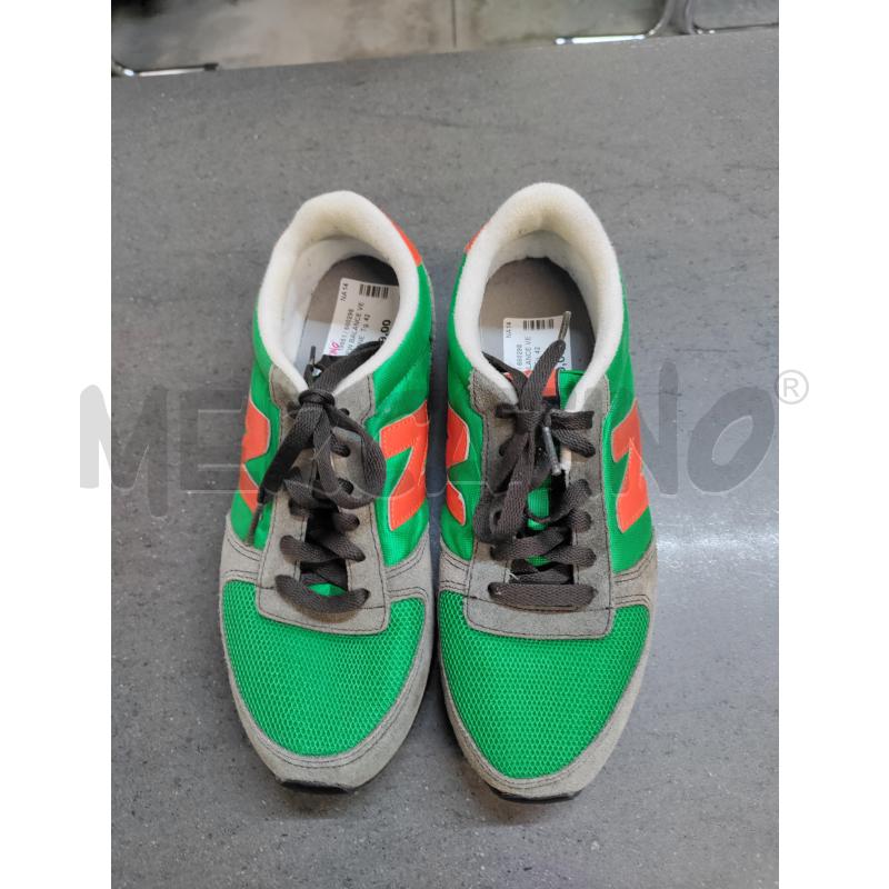 SCARPE NEW BALANCE VERDE ARANCIONE | Mercatino dell'Usato Acerra 1