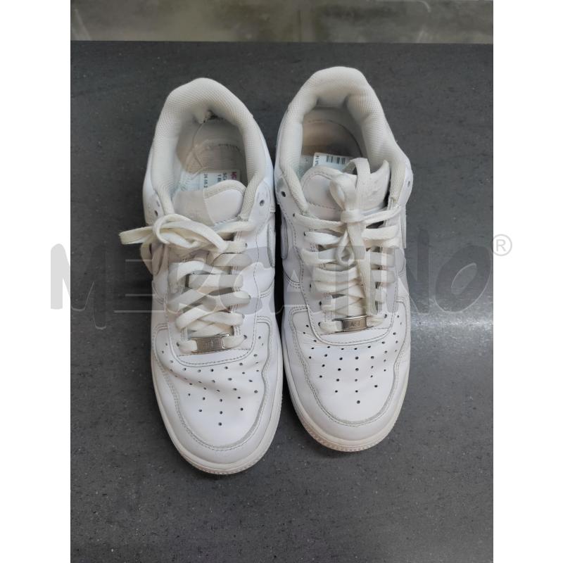 SCARPE NIKE AIR FORCE 1 BIANCO  | Mercatino dell'Usato Acerra 1