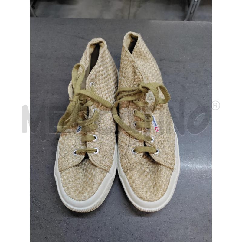 SCARPE SUPERGA BEIGE VERDE | Mercatino dell'Usato Acerra 1
