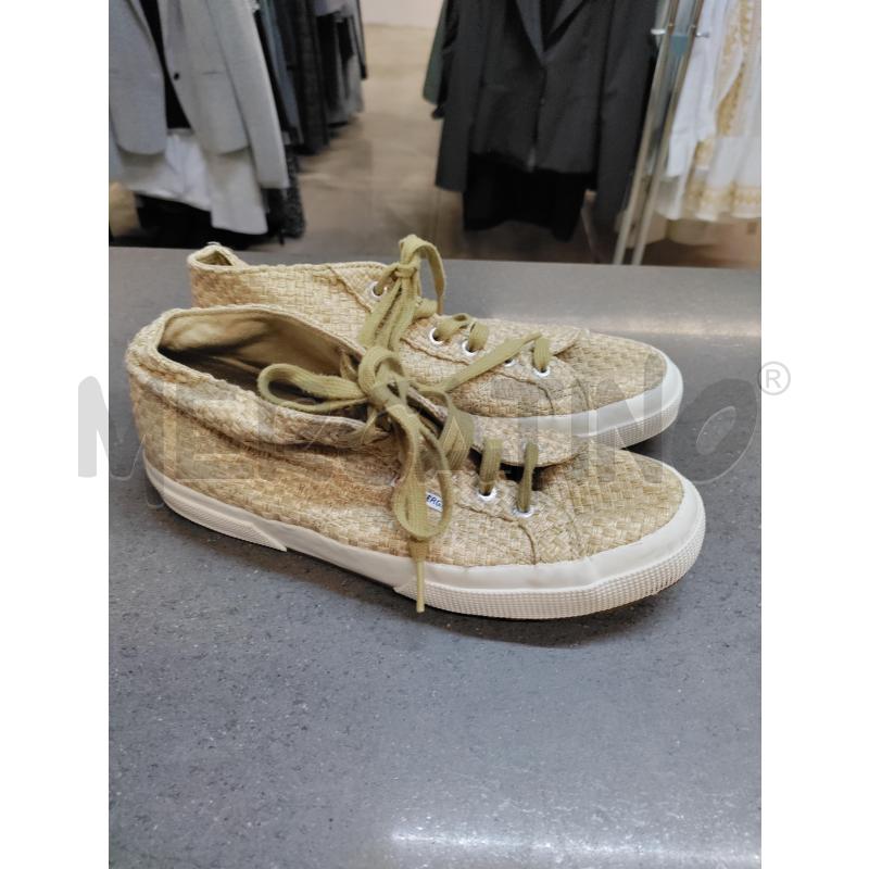 SCARPE SUPERGA BEIGE VERDE | Mercatino dell'Usato Acerra 2