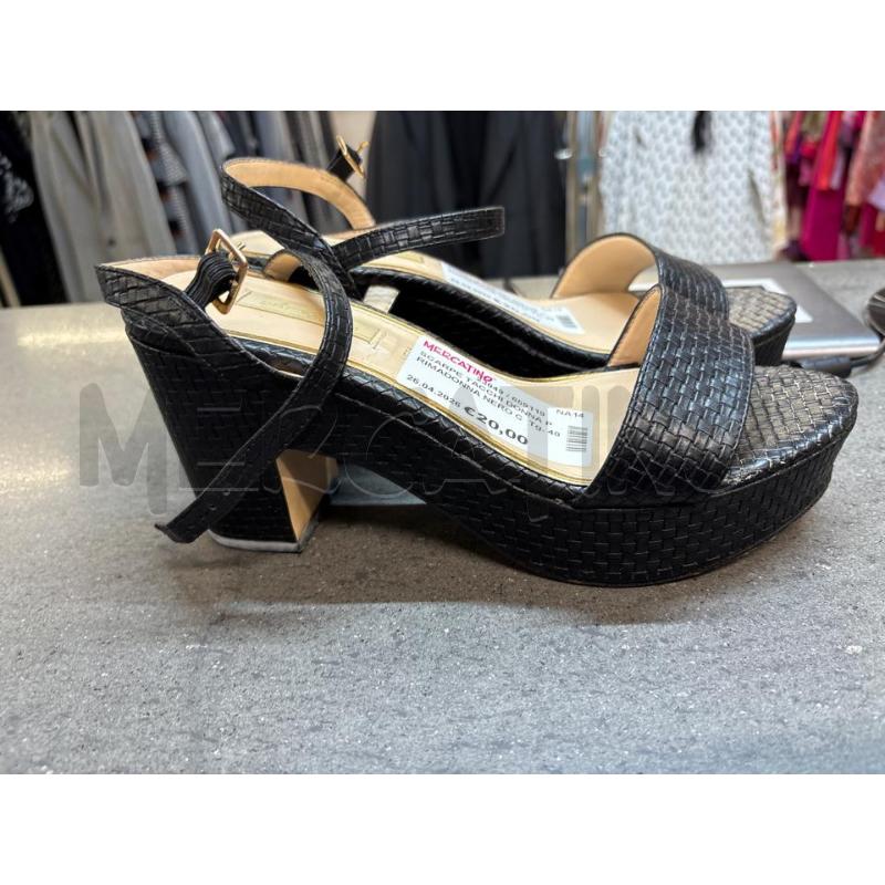 SCARPE TACCHI DONNA PRIMADONNA NERO CON CINGHIA | Mercatino dell'Usato Acerra 2