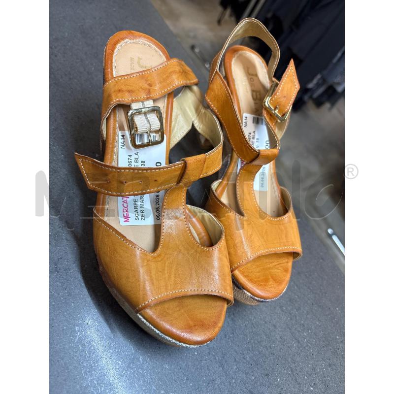 SCARPE TACCHI JOE BLAZER MARRONE  | Mercatino dell'Usato Acerra 2