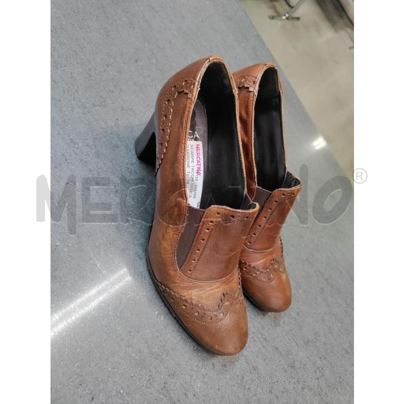 SCARPE TACCHI MITICA MARRONE | Mercatino dell'Usato Acerra 2