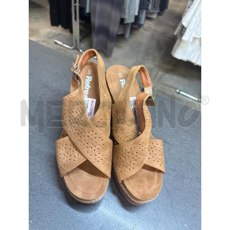 SCARPE TACCHI REFRESH MARRONE | Mercatino dell'Usato Acerra 1