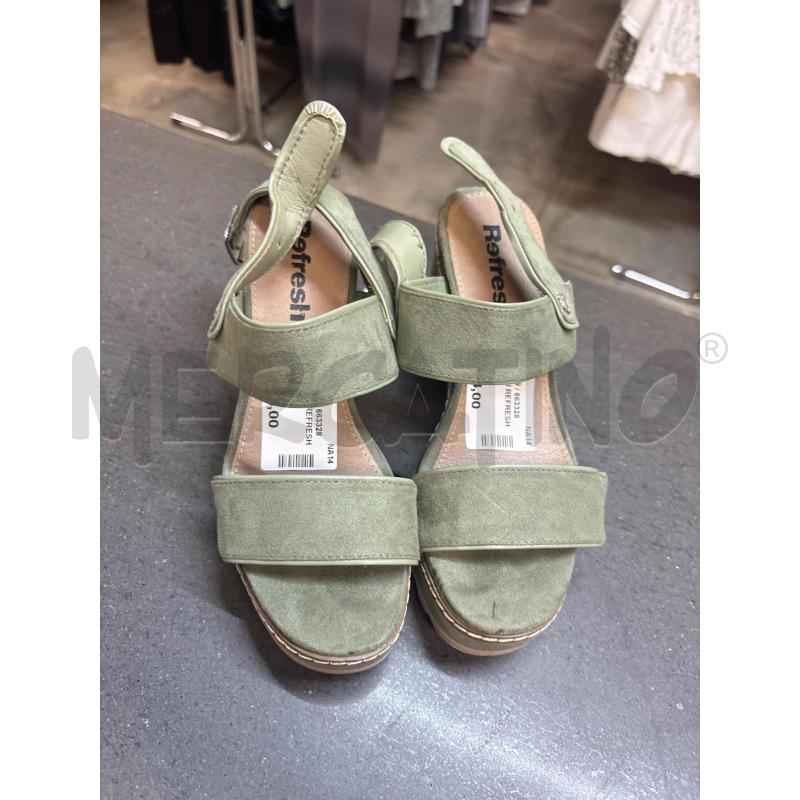 SCARPE TACCHI REFRESH VERDE | Mercatino dell'Usato Acerra 1