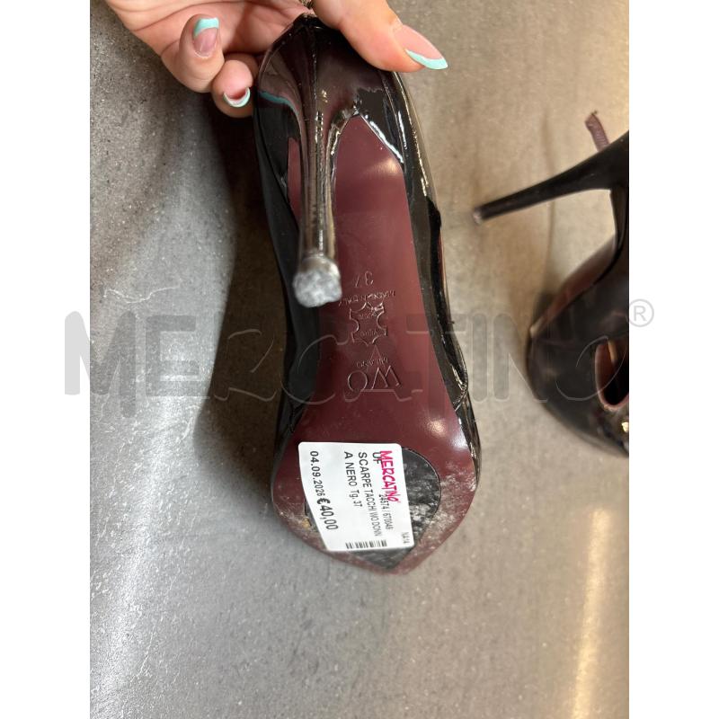 SCARPE TACCHI WO DONNA NERO | Mercatino dell'Usato Acerra 5