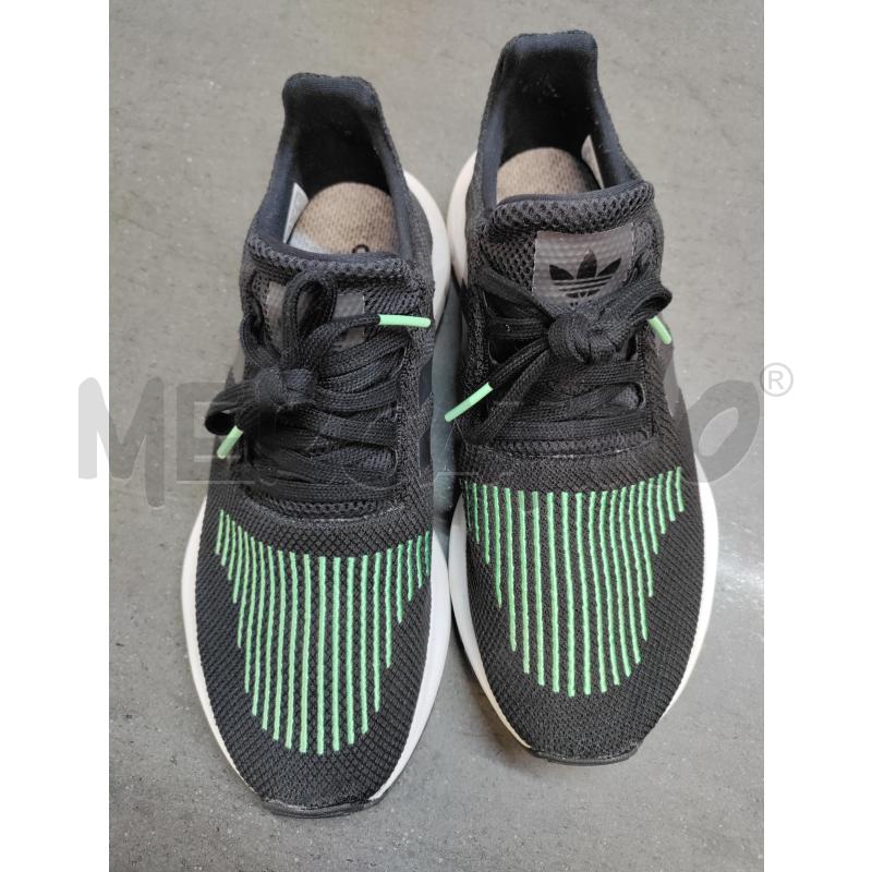 SCARPE UOMO ADIDAS NERO VERDE | Mercatino dell'Usato Acerra 1