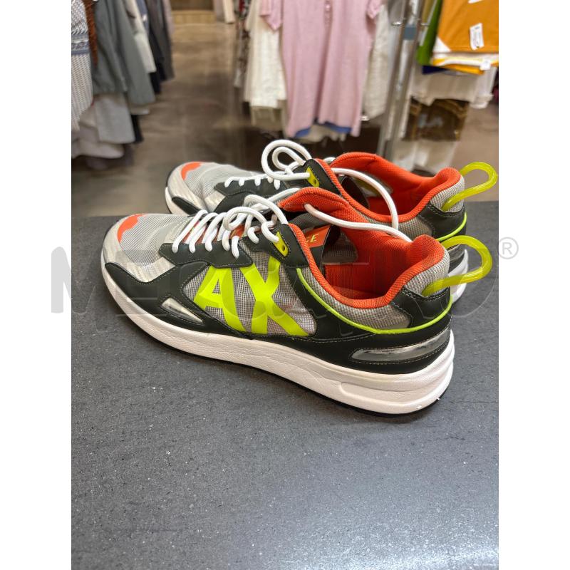 SCARPE UOMO ARMANI EXCHANGE VERDE GRIGIO GIALLO | Mercatino dell'Usato Acerra 4