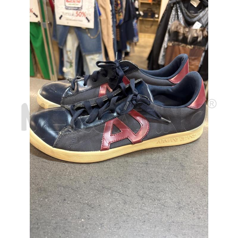 SCARPE UOMO ARMANI JEANS BLU ROSSO | Mercatino dell'Usato Acerra 1