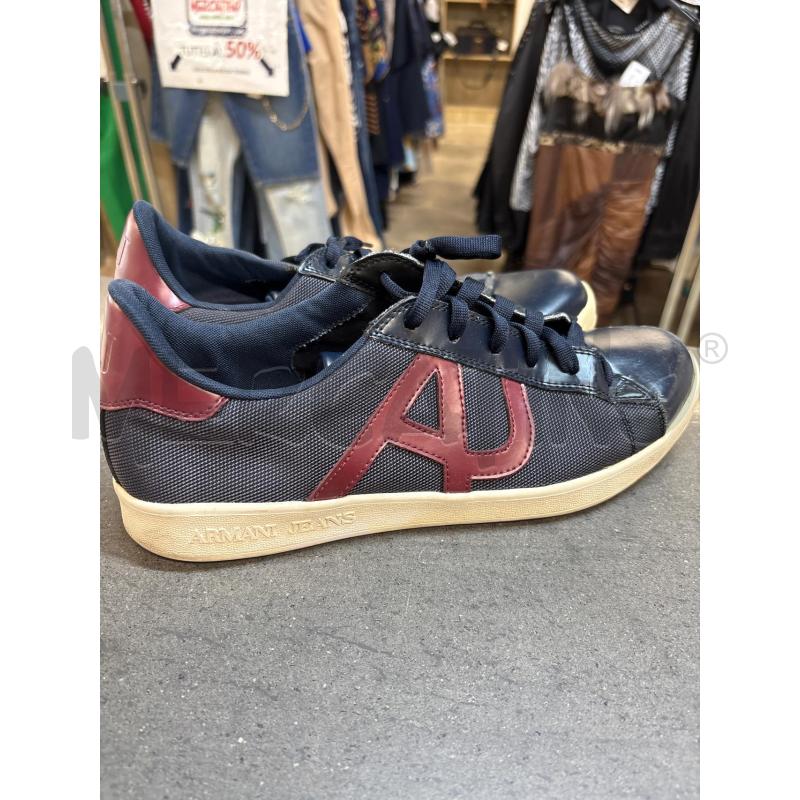 SCARPE UOMO ARMANI JEANS BLU ROSSO | Mercatino dell'Usato Acerra 2