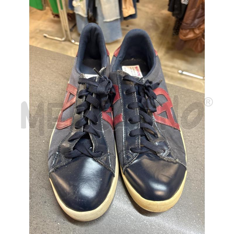 SCARPE UOMO ARMANI JEANS BLU ROSSO | Mercatino dell'Usato Acerra 3