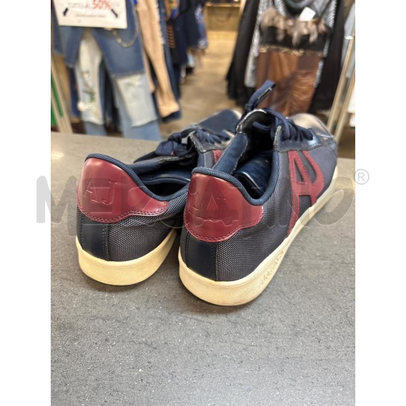 SCARPE UOMO ARMANI JEANS BLU ROSSO | Mercatino dell'Usato Acerra 4