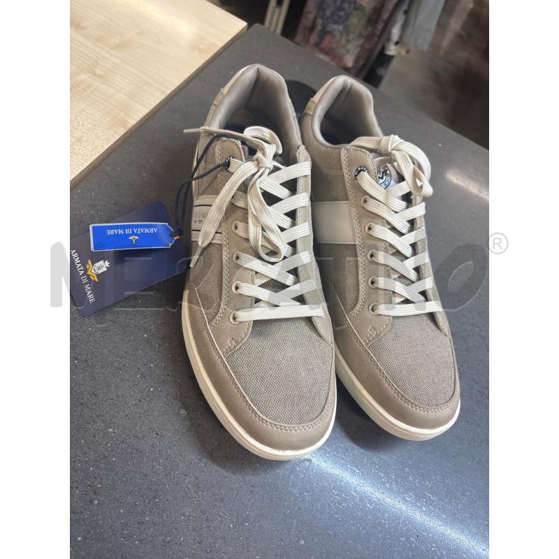 SCARPE UOMO ARMATA DI MARE BEIGE | Mercatino dell'Usato Acerra 1