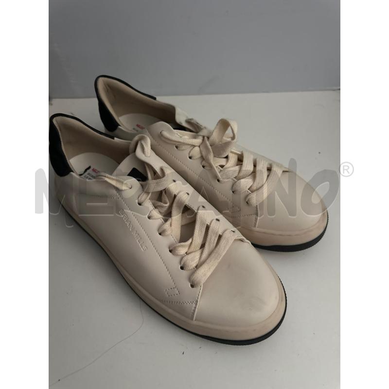 SCARPE UOMO BRIAN MILLS BEIGE NERO | Mercatino dell'Usato Acerra 1