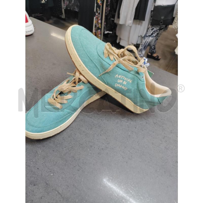 SCARPE UOMO CELESTE BIANCO ACBC | Mercatino dell'Usato Acerra 2