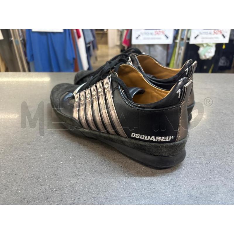 SCARPE UOMO DSQUARED NERO GRIGIO | Mercatino dell'Usato Acerra 3