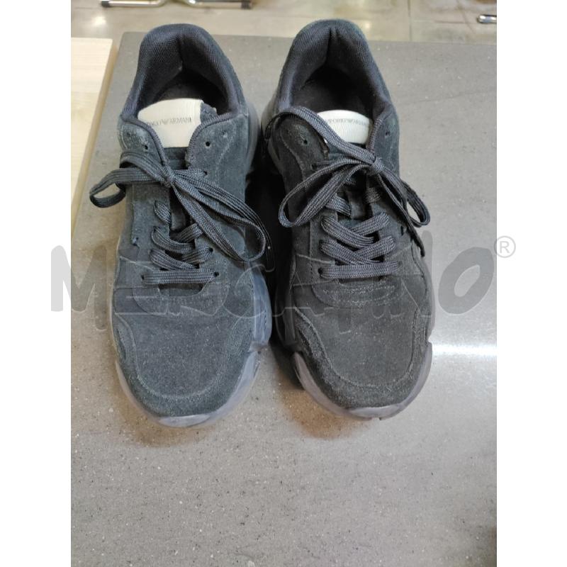 SCARPE UOMO EMPORIO ANRMANI NERO | Mercatino dell'Usato Acerra 1
