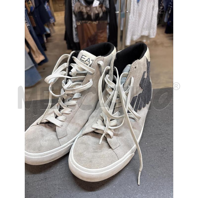 SCARPE UOMO EMPORIO ARMANI GRIGIO COLLO ALTO | Mercatino dell'Usato Acerra 2