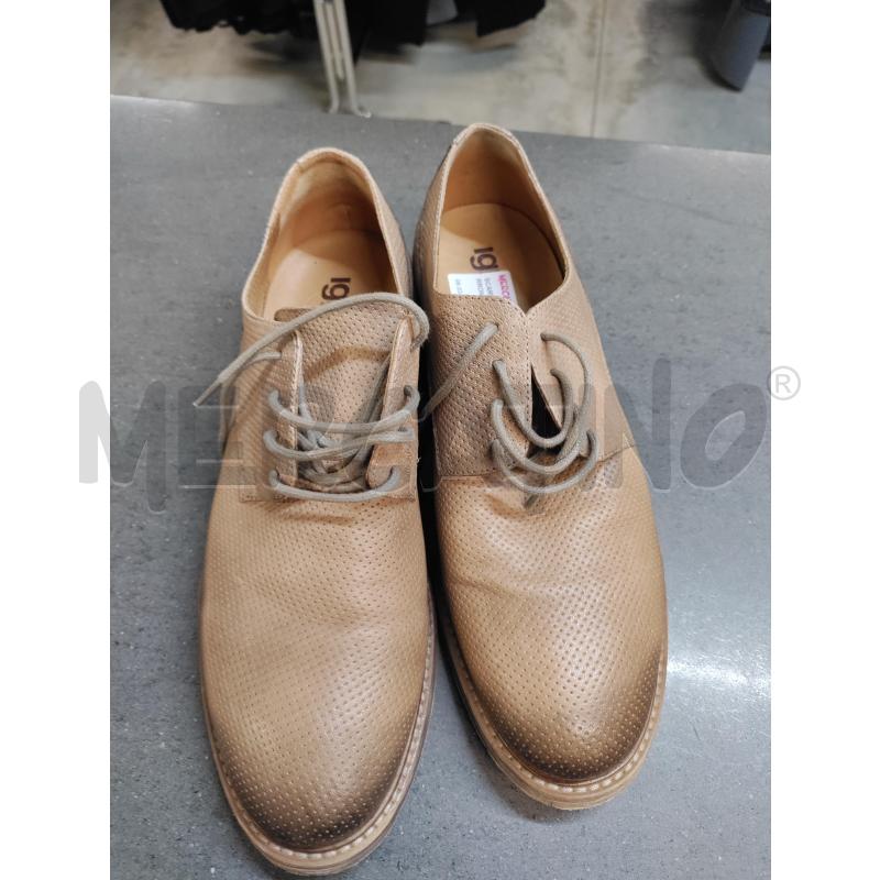 SCARPE UOMO IGI&CO MARRONE CHIARO SCURO | Mercatino dell'Usato Acerra 1