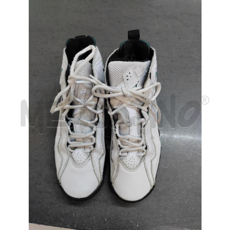 SCARPE UOMO JORDAN BIANCO VERDE | Mercatino dell'Usato Acerra 1