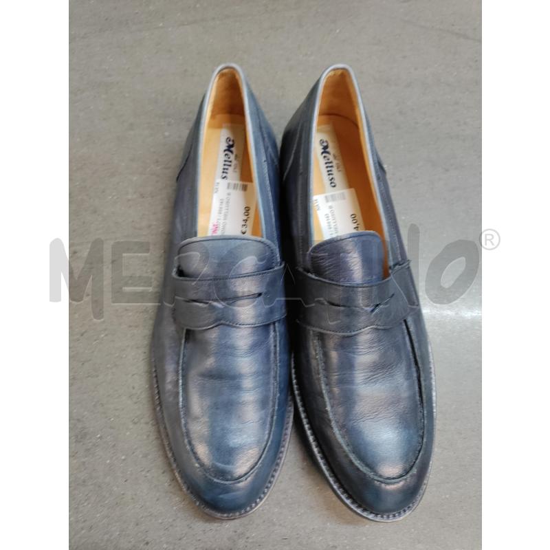 SCARPE UOMO MELLUSO BLU | Mercatino dell'Usato Acerra 1