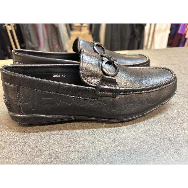 SCARPE UOMO NERO CINGHIA NERA | Mercatino dell'Usato Acerra 2