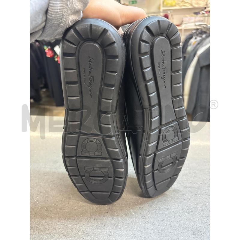 SCARPE UOMO NERO CINGHIA NERA | Mercatino dell'Usato Acerra 4