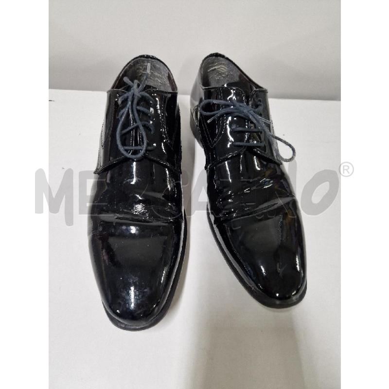 SCARPE UOMO NERO LUCIDO JOMAX