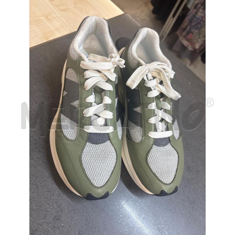 SCARPE UOMO NEW BALANCE VERDE GRIGIO | Mercatino dell'Usato Acerra 1