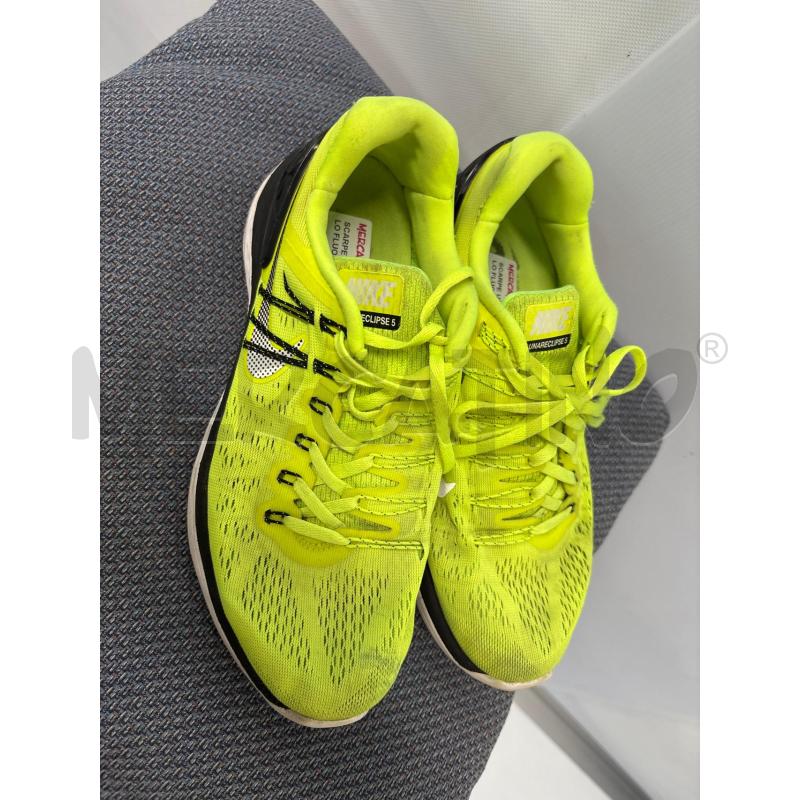 SCARPE UOMO NIKE GIALLO FLUO NERO | Mercatino dell'Usato Acerra 1