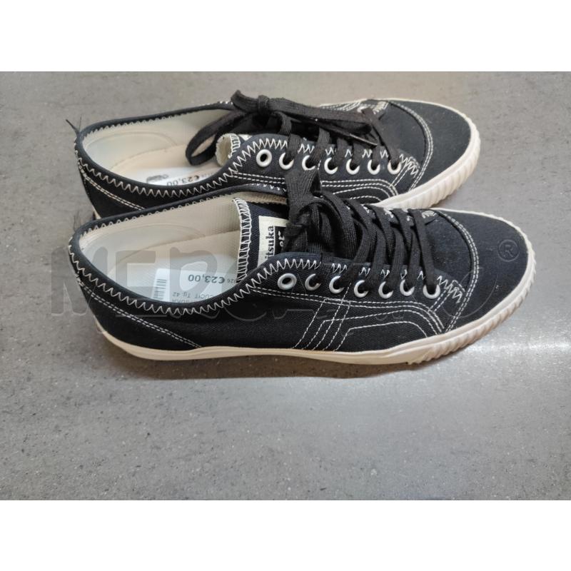 SCARPE UOMO ONITSUKA TIGER NERO CUCITURE BIANCO | Mercatino dell'Usato Acerra 2
