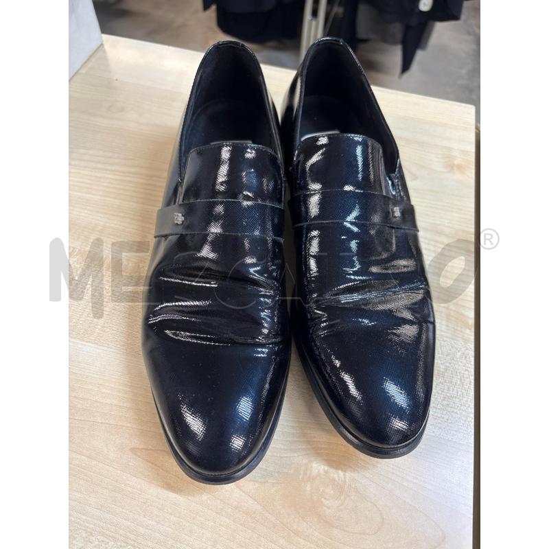 SCARPE UOMO PETRELLI NERO LUCIDO | Mercatino dell'Usato Acerra 1