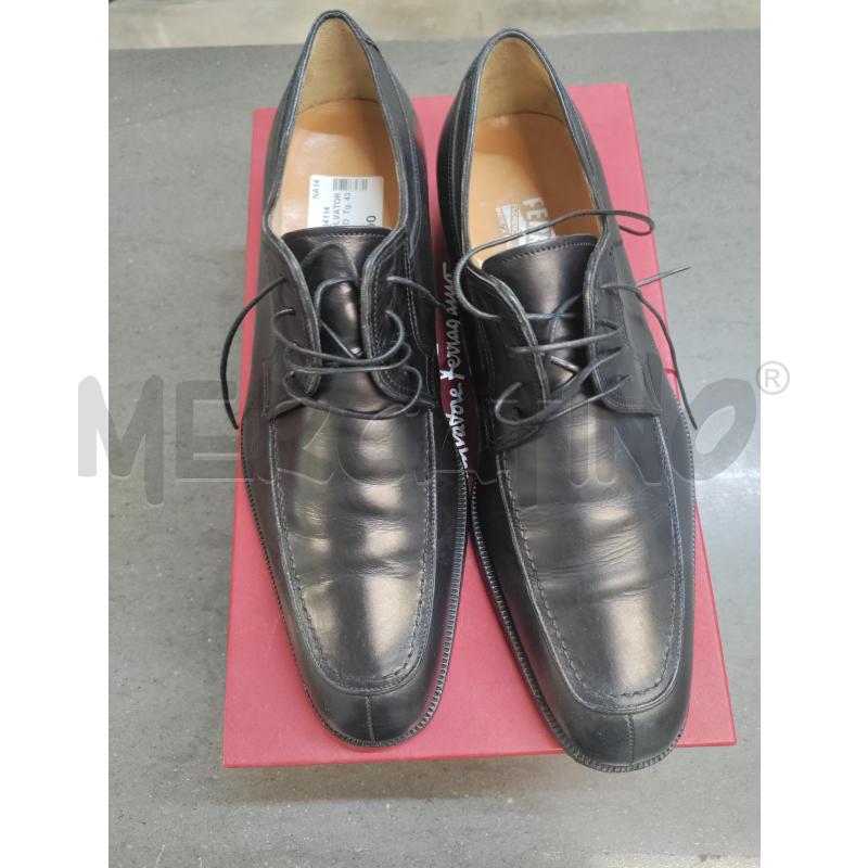 SCARPE UOMO SAÒLVATORE FERRAGAMO NERO CON LACCI | Mercatino dell'Usato Acerra 1