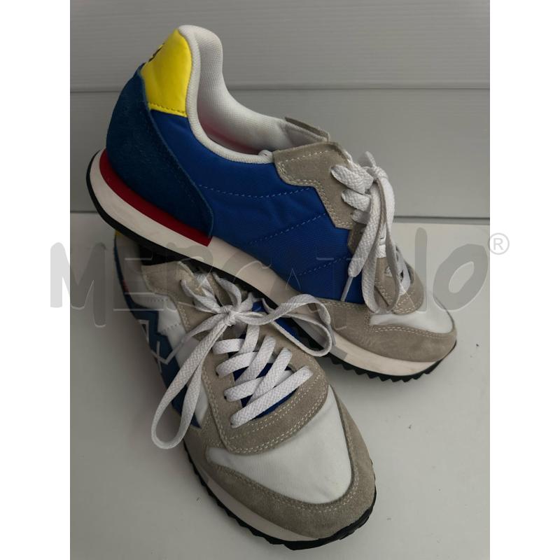 SCARPE UOMO SUN68 GRIGIO BLU BIANCO | Mercatino dell'Usato Acerra 2