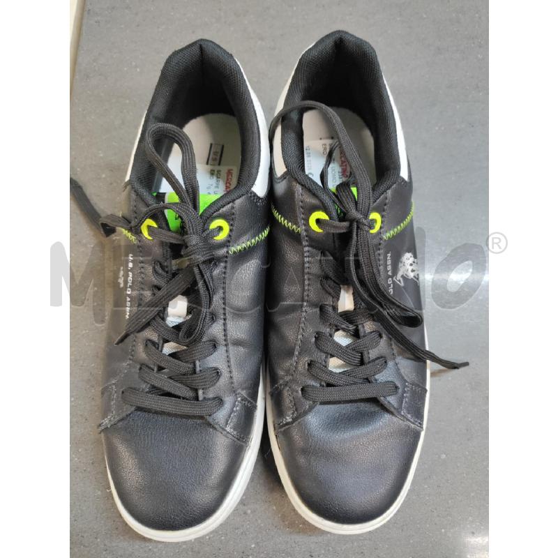 SCARPE UOMO US POLO NERO  | Mercatino dell'Usato Acerra 1