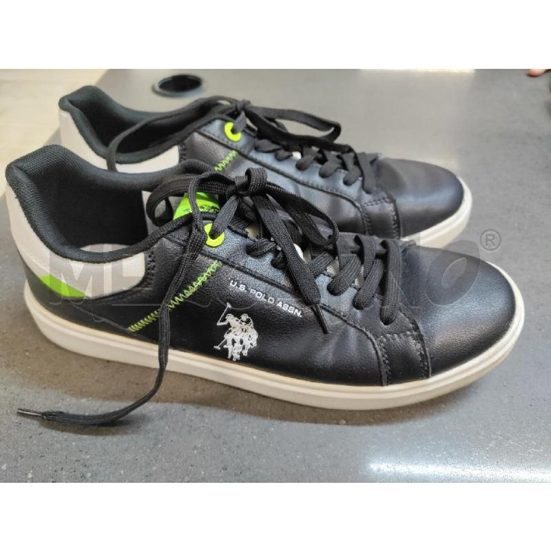 SCARPE UOMO US POLO NERO  | Mercatino dell'Usato Acerra 2