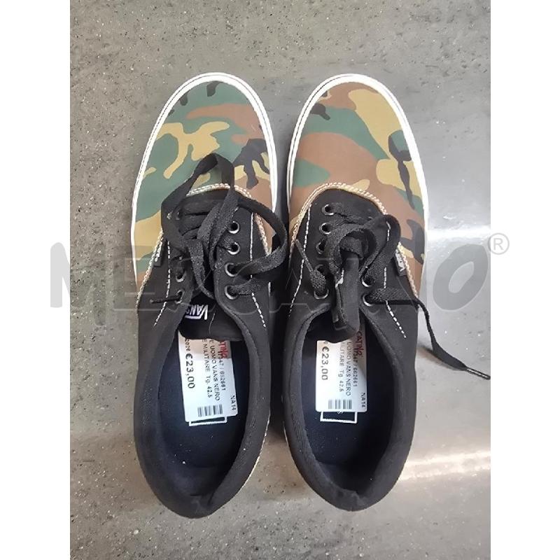 SCARPE UOMO VANS NERO VERDE MILITARE | Mercatino dell'Usato Acerra 2