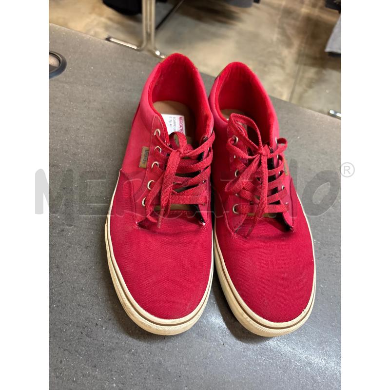 SCARPE UOMO VANS ROSSE | Mercatino dell'Usato Acerra 1