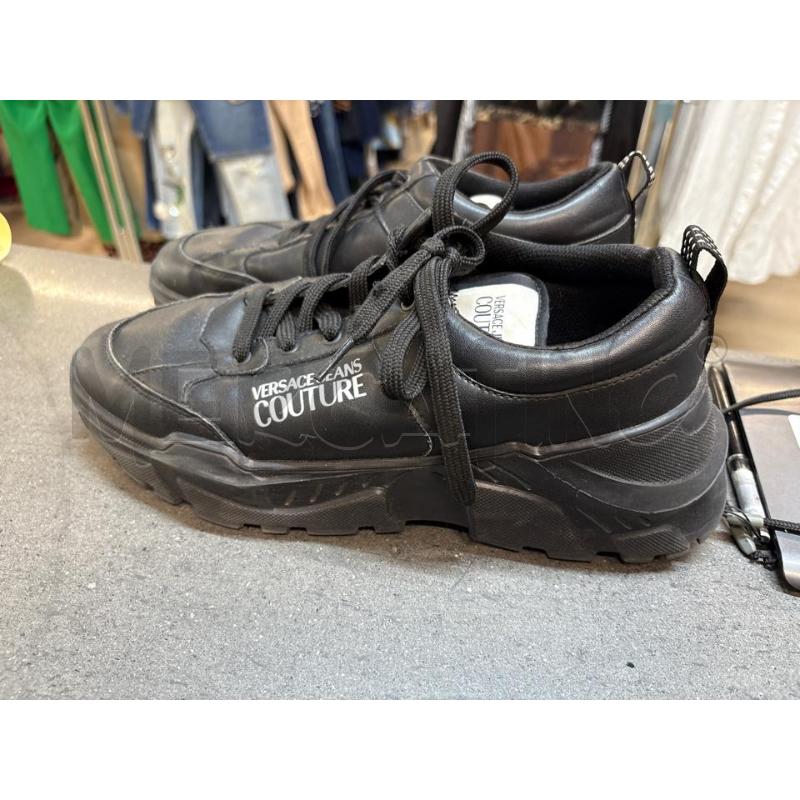 SCARPE UOMO VERSACE COUTURE JEANS NERO | Mercatino dell'Usato Acerra 3