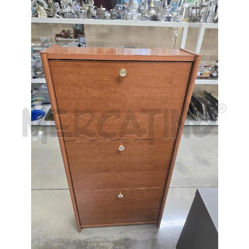 SCARPIERA LEGNO 3 ANTE  | Mercatino dell'Usato Acerra 1
