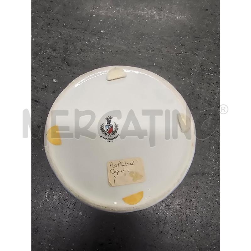 SCATOLINA TONDA ANGIOLETTI BLU RIGA DORATA | Mercatino dell'Usato Acerra 3