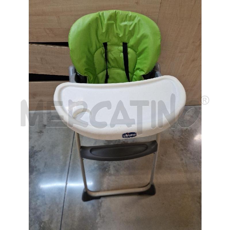 SEDIA BAMBINO VERDE GRIGIOCHICCO | Mercatino dell'Usato Acerra 1