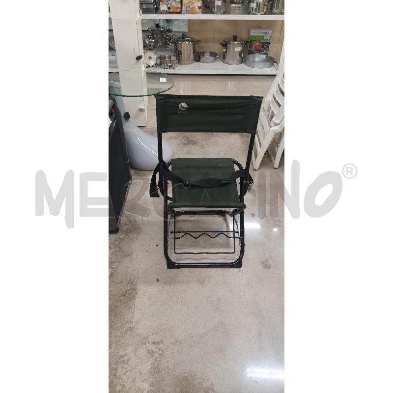 SEDIA DA PESCA VERDE | Mercatino dell'Usato Acerra 1