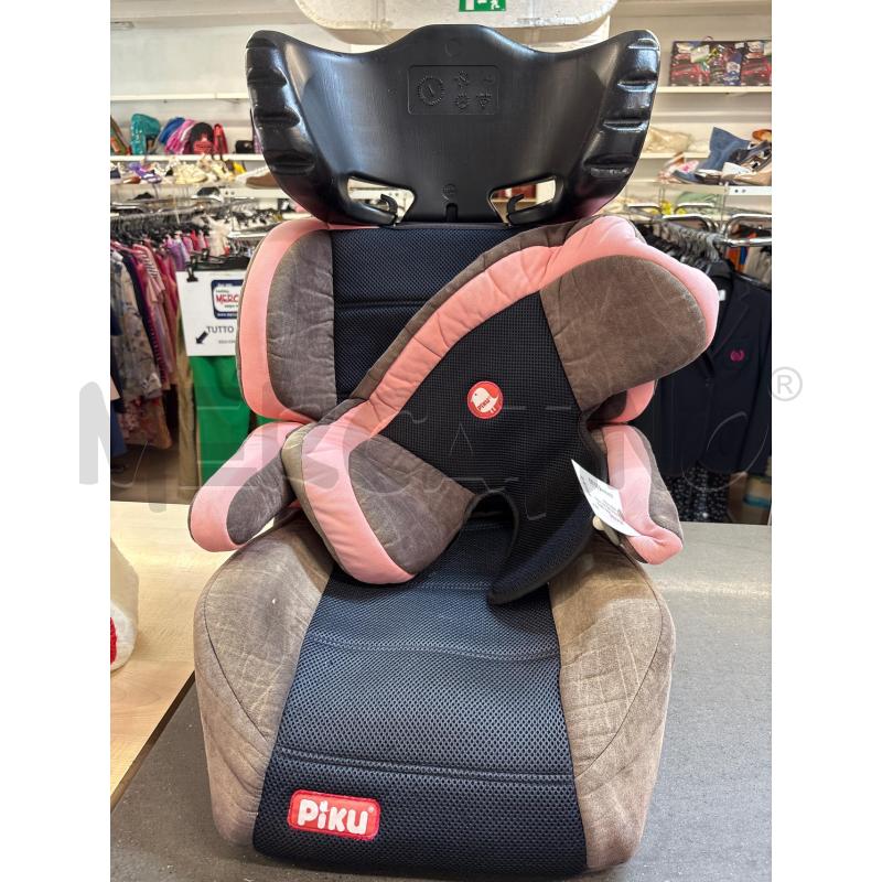 SEGGIOLINO AUTO PIKU GRIGIO ROSA | Mercatino dell'Usato Acerra 1