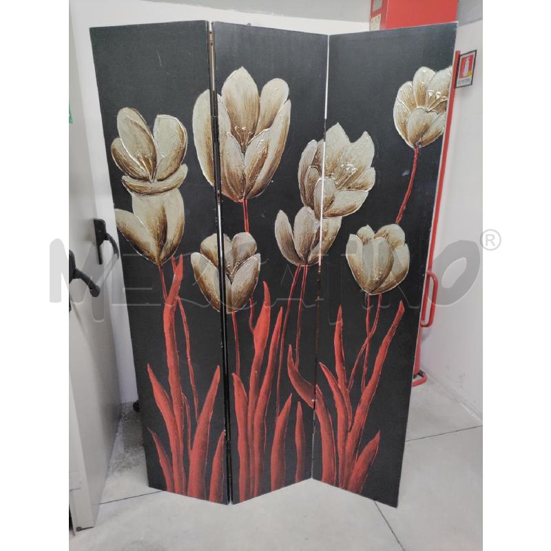 SEPARE' NERO FIORI BEIGE  | Mercatino dell'Usato Acerra 1