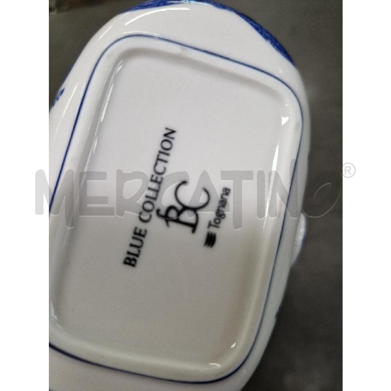 SET 23 PZ BIANCO BLU DECORO BAVARIA | Mercatino dell'Usato Acerra 5