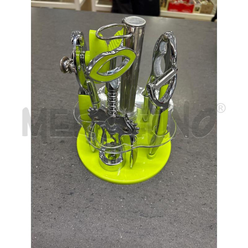 SET UNTENSILI DA CUCINA VERDI BRANDANI | Mercatino dell'Usato Acerra 1