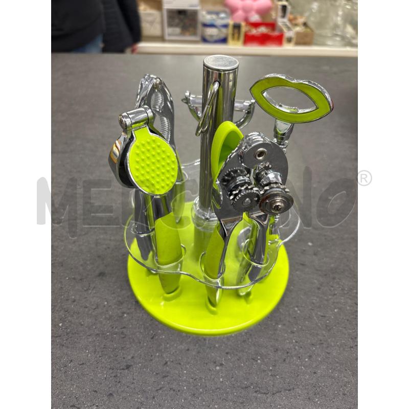 SET UNTENSILI DA CUCINA VERDI BRANDANI | Mercatino dell'Usato Acerra 2