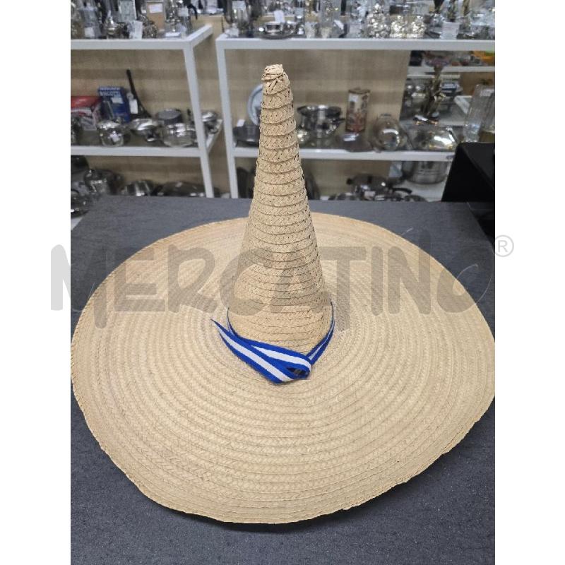 SOMBRERO BEIGE PUNTA | Mercatino dell'Usato Acerra 1